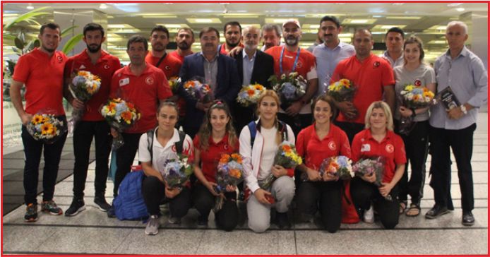 AKDENİZ OYUNLARINDA TÜRKİYE 3.OLDU