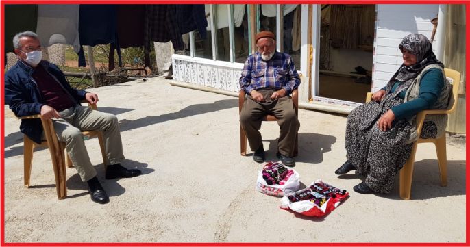 ALİME TEYZE’DEN ANLAMLI DESTEK!