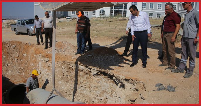 “ALTYAPI ÇALIŞMALARINA ÖNEM VERİYORUZ”