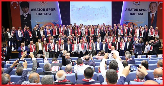 AMATÖR KULÜPLERE 17,7 MİLYON DESTEK