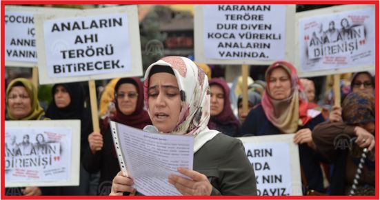 “ANALARIN AHI TERÖRÜ BİTİRECEK”