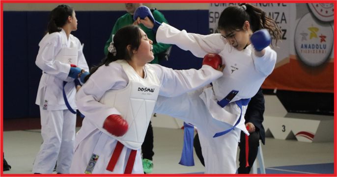 ANALİG KARATE  MÜSABAKALARI KARAMAN'DA YAPILDI