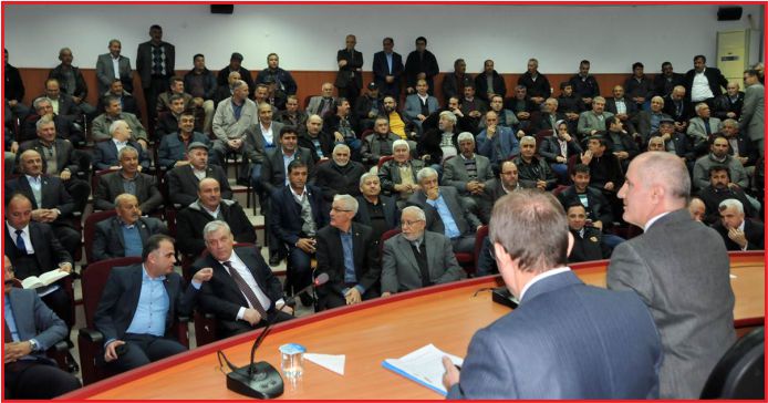 ARALIK AYI MUHTARLAR TOPLANTISI YAPILDI