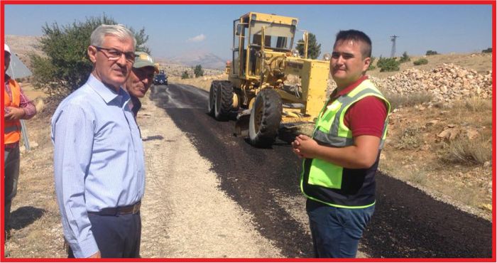 ASFALT VE YAMA ÇALIŞMALARI DEVAM EDİYOR