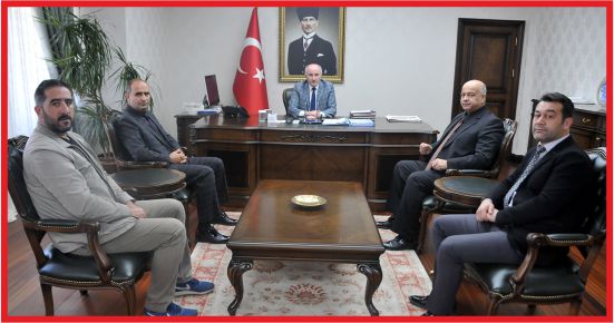 ASKF YENİ YÖNETİMİNDEN VALİ MERAL’E NEZAKET ZİYARETİ