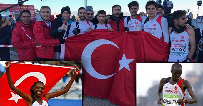 ATLETLERDEN ÜÇ ALTIN MADALYA