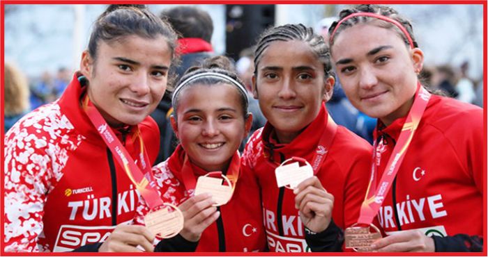 AVRUPA KROS ŞAMPİYONASINDA BEŞ MADALYA