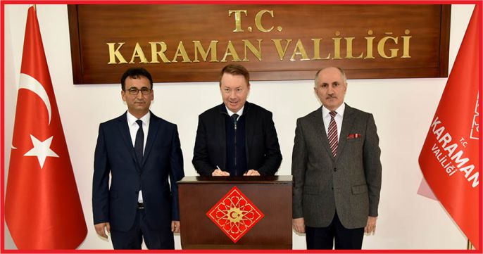 AVUSTRALYA BÜYÜKELÇİSİNDEN   NEZAKET ZİYARETİ