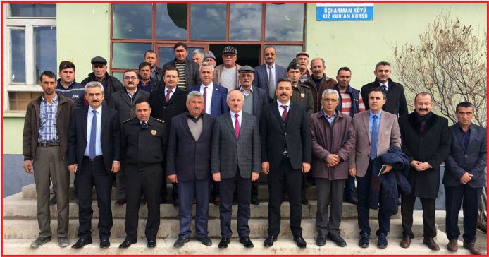 AYRANCI ÜÇHARMAN KÖYÜNE ZİYARET