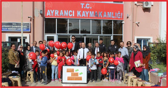 AYRANCI&#039;DA &quot;HER YERDE OKUYORUZ&quot; PROJESİ