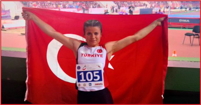 AYSUN AKAY'DAN ALTIN MADALYA