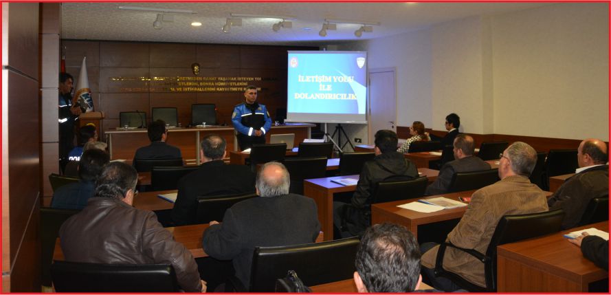 KTSO’DA DOLANDIRICILIK KONUSUNDA BİLGİLENDİRME