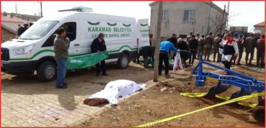 KÖY MUHTARI VE AĞABEYİNİ ÖLDÜRDÜ