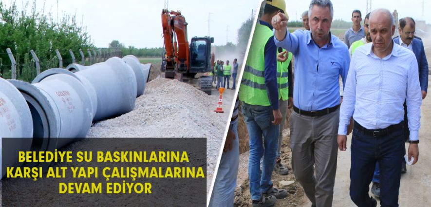 SU BASKINLARINA KARŞI ALT YAPI ÇALIŞMALARI