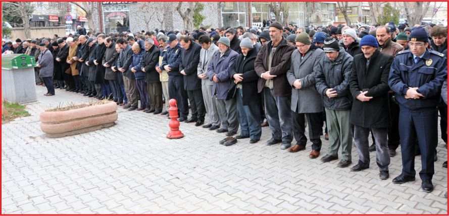 VALİ MURAT KOCA, CENAZE TÖRENİNE KATILDI