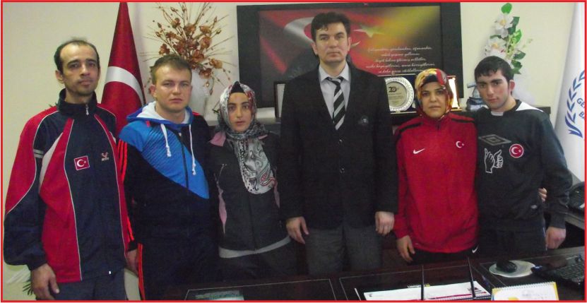 ŞAMPİYONLARDAN İL MÜDÜRÜNE ZİYARET