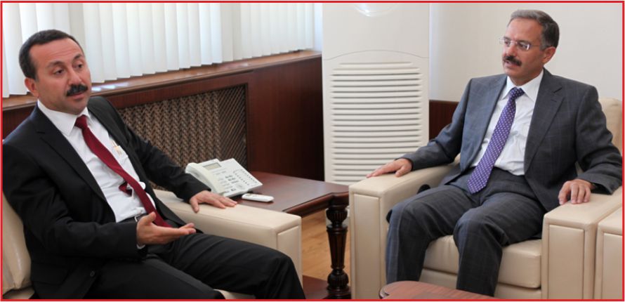 S.Ü REKTÖRÜ GÖKBEL’DEN KMÜ’YE ZİYARET