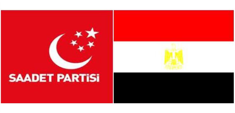 SAADET PARTİSİNDEN MISIR MİTİNGİ