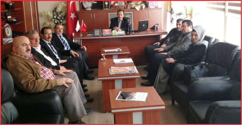 AK PARTİ’YE ZİYARET
