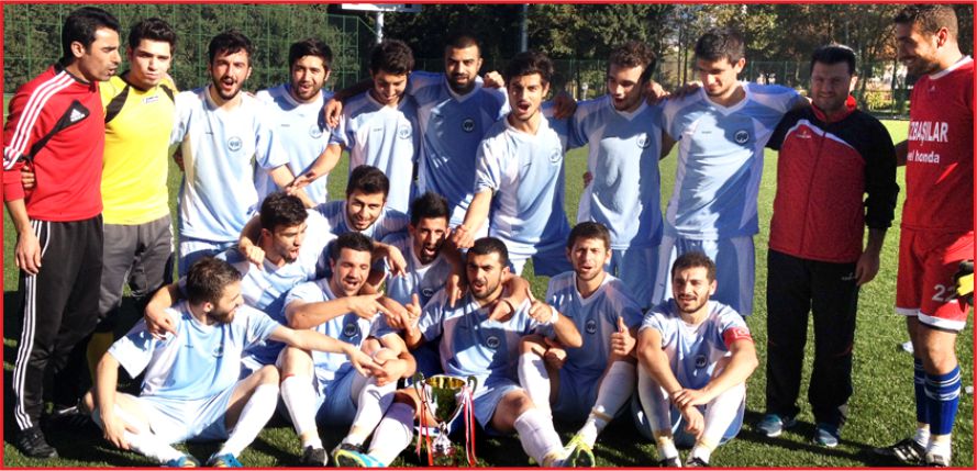 KMÜ FUTBOL TAKIMI ŞAMPİYON OLDU