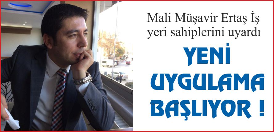 YENİ UYGULAMA BAŞLIYOR !