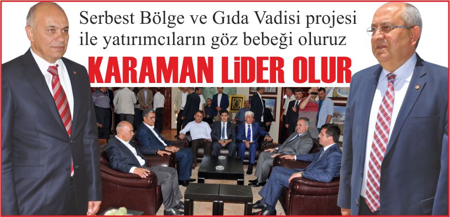 KARAMAN LİDER OLUR