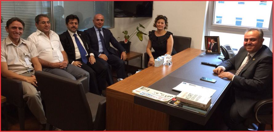 ŞEKER’İ ZİYARET ETTİ