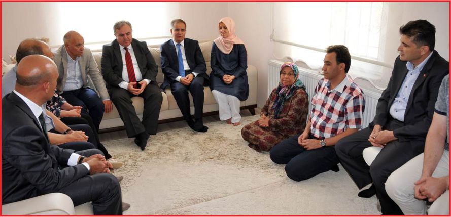 ŞEHİT AİLELERİ UNUTULMADI