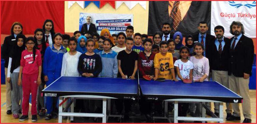 EGEMENLİK KUPASI MASA TENİSİ MÜSABAKALARI TAMAMLANDI