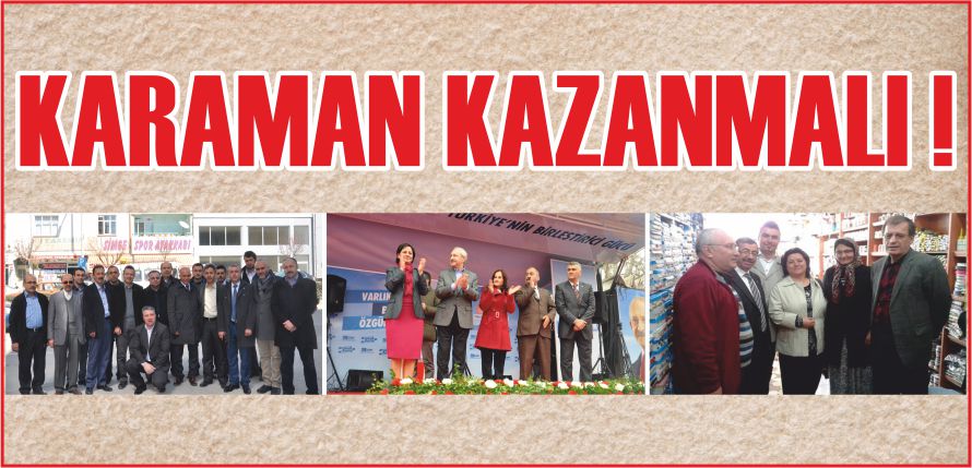 KARAMAN KAZANMALI !