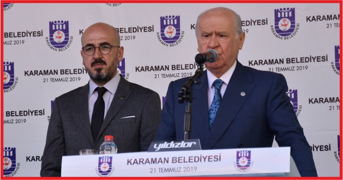 BAHÇELİ ZİYARETLERİNİ SÜRDÜRÜYOR