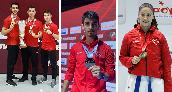 BAKAN KASAPOĞLU’NDAN MİLLİ KARATECİLERE TEBRİK