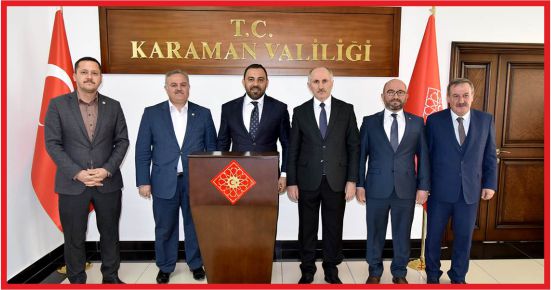 BAKAN YARDIMCISI YERLİKAYA'DAN VALİ MERAL’E ZİYARET