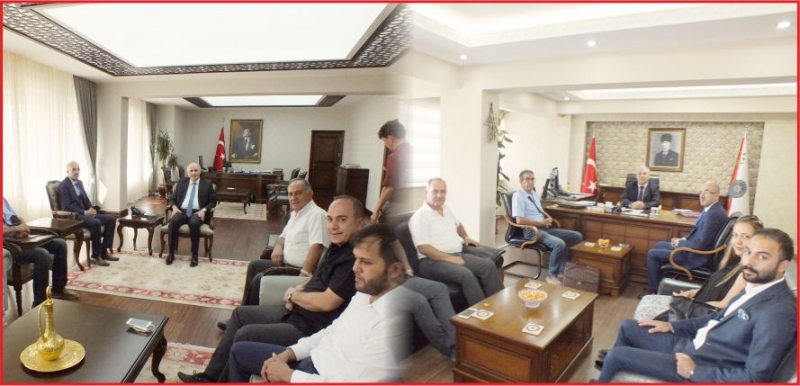 BARO’DAN VALİ VE EMNİYET MÜDÜRÜNE ZİYARET