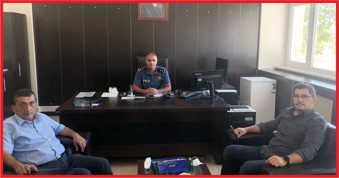 BAŞKAN ÇAVAŞ’DAN EMNİYET ZİYARETİ