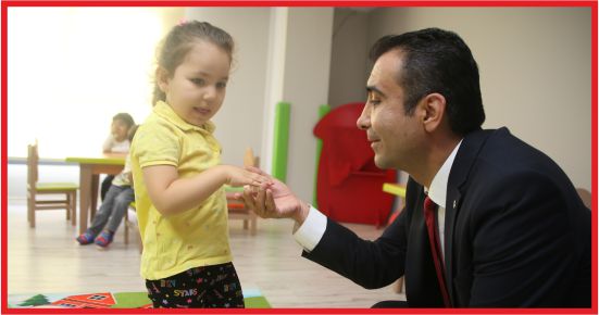BAŞKAN KALAYCI’DAN ANAOKULUNA SÜRPRİZ ZİYARET