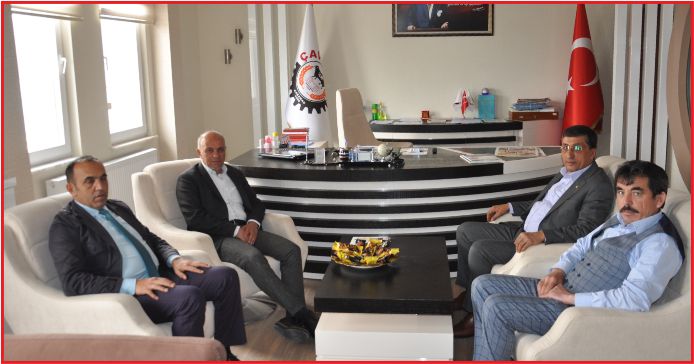 BAŞKAN’DAN ÇAVAŞ’A ZİYARET