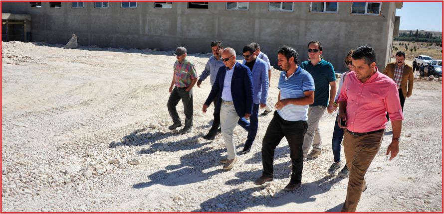 BAŞKAN ÇALIŞKAN SAHAYA İNDİ !