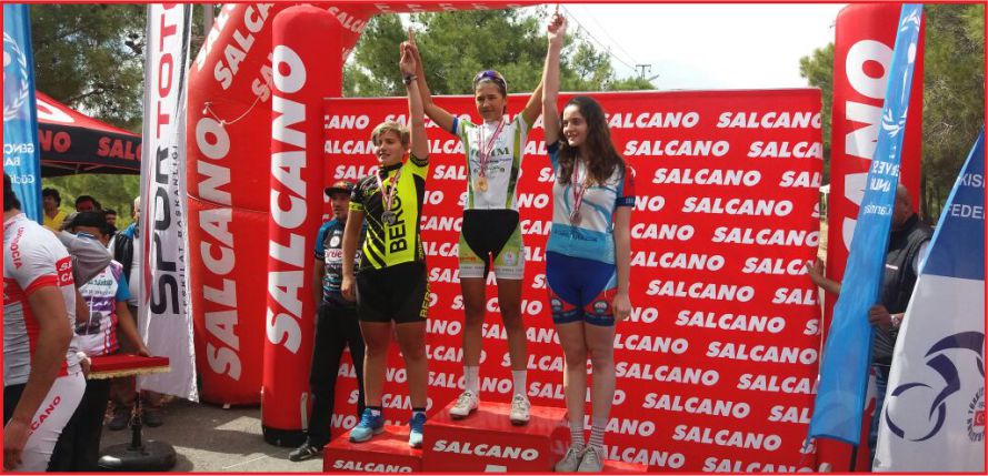 BİSİKLETTE KADER ŞAHİN İKİNCİLİK ELDE ETTİ