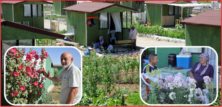 KARAMANLI HUZUR BAHÇELERİNİ ÇOK SEVDİ
