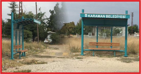 BELEDİYE OTOBÜS DURAKLARI YENİLENİYOR