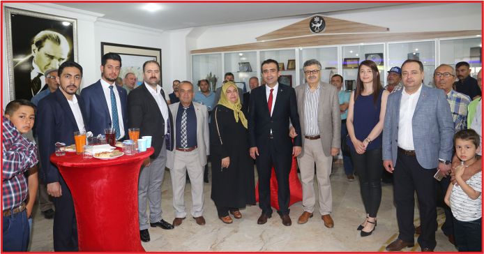 BELEDİYEDE BAYRAMLAŞMA PROGRAMI