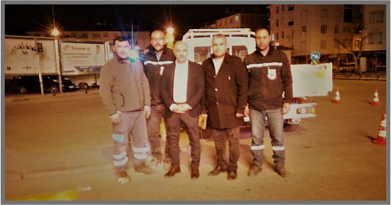 BELEDİYEDEN “ÖNCE YAYA” ÇALIŞMASI