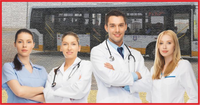 BELEDİYEDEN SAĞLIK PERSONELİNE ULAŞIM DESTEĞİ