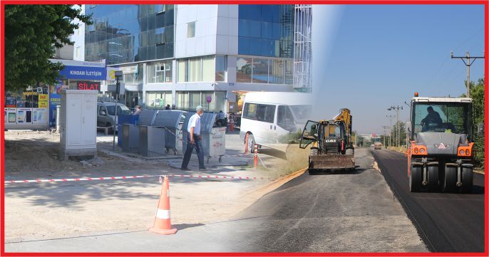 BELEDİYENİN ÇALIŞMALARI HER ALANDA DEVAM EDİYOR