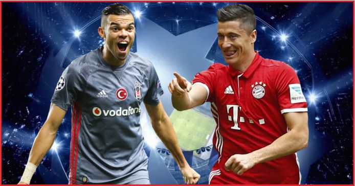 BEŞİKTAŞ, BAYERM MÜNİH İLE EŞLEŞTİ