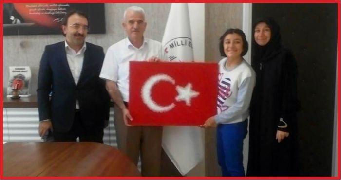 BİFA ORTAOKULU ÖĞRENCİSİ’NDEN KUNTOĞLU’NA SÜRPRİZ ZİYARET