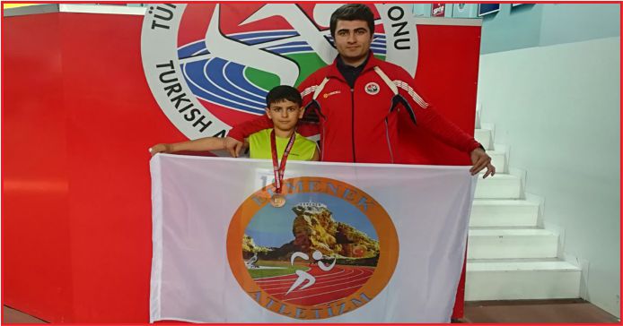 BİLAL GÜNERİ’DEN BRONZ MADALYA