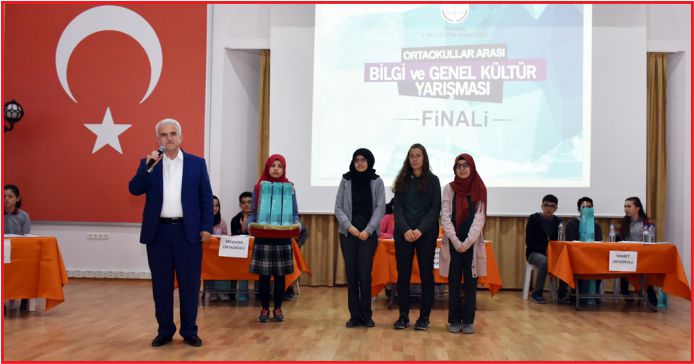 BİLGİ YARIŞMASININ FİNALİNDE BÜYÜK HEYECAN