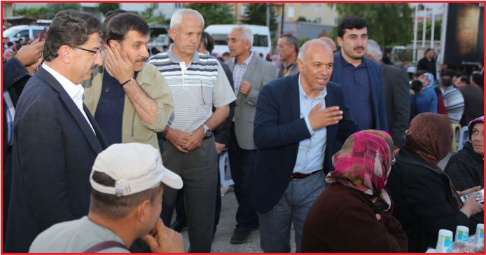 BİNLERCE VATANDAŞ HEP BİRLİKTE İFTAR AÇTI